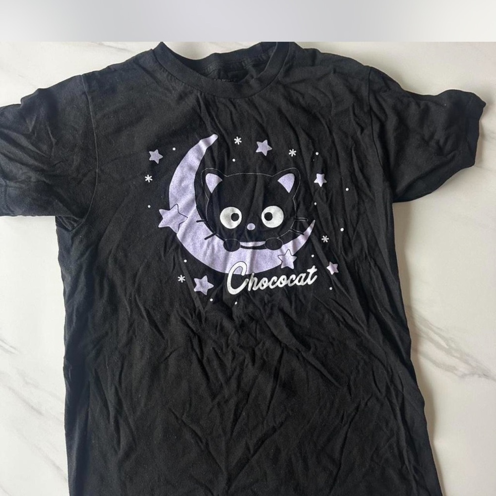 Black chococat Shirt Sanrio